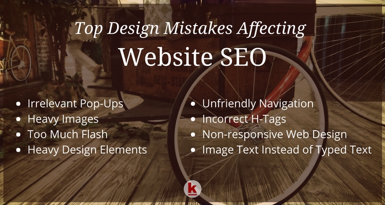 Terrible Design Mistakes That Adversely Affect Your Website SEO