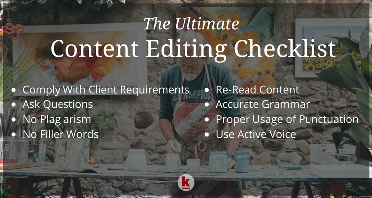 Content Editing Checklist