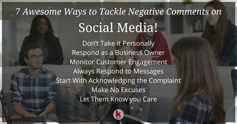 How to Manage Negative Comments on Social Media!