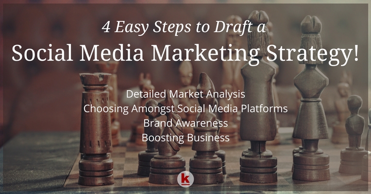 4 Steps to Draft a Social Media Marketing Strategy!