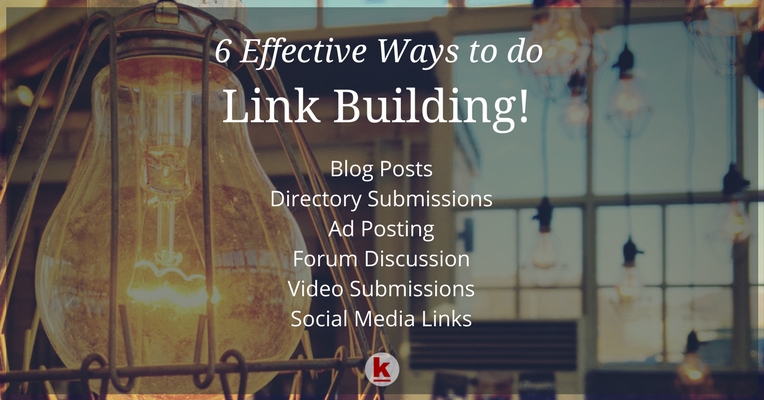 6 Effective Ways to do Link Building!