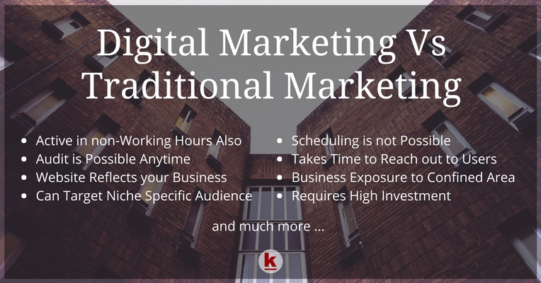 Digital Marketing Vs Traditional Marketing