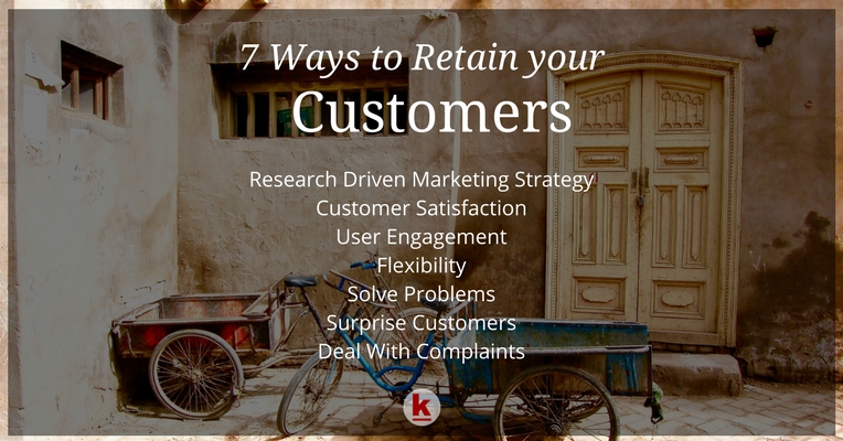 7 Ways to Retain your Customers