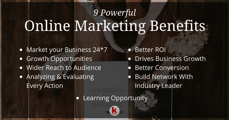 9 Advantages of Online Marketing