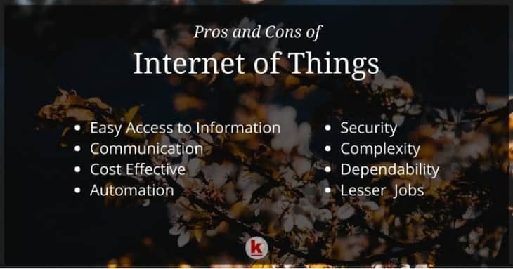 Pros & Cons of Internet of Things