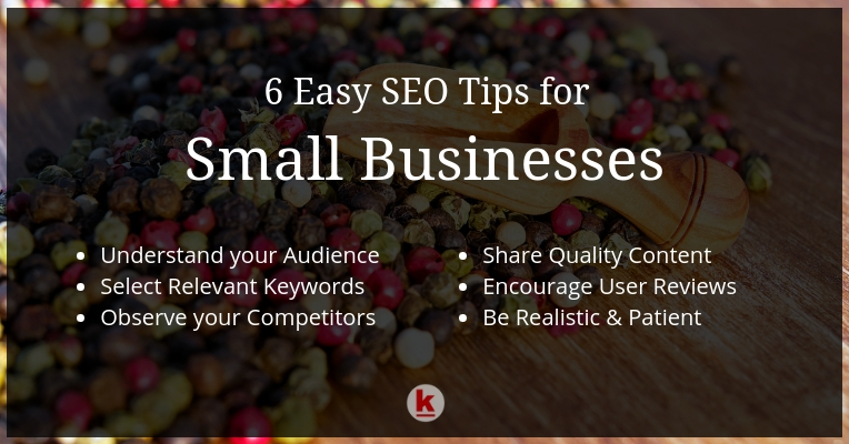 Top 6 SEO Tips for Small Businesses