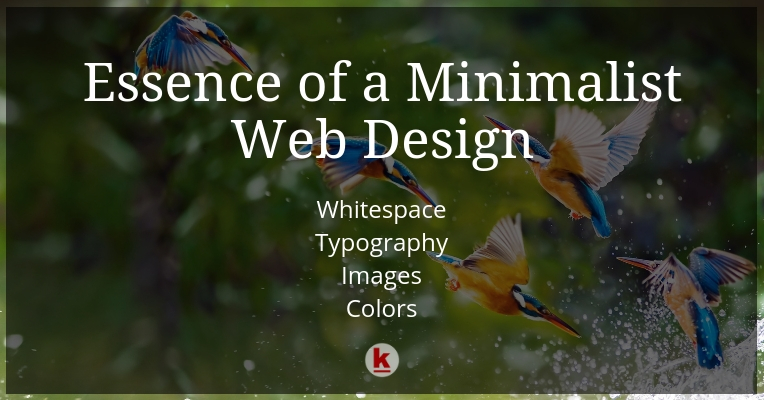 Essence of Minimalist Website Designs