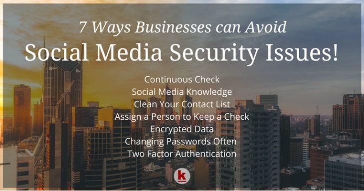 7 Ways to Deal With Social Media Security Issues