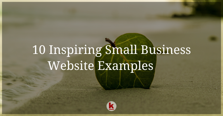 10 Inspiring Small Business Website Examples