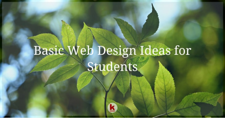 Basic Web Design Ideas for Students