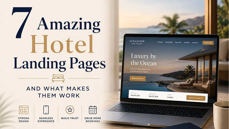 7 Amazing Hotel Landing Pages and What Makes Them Work