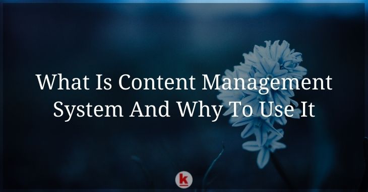 What Is Content Management System And Why To Use It