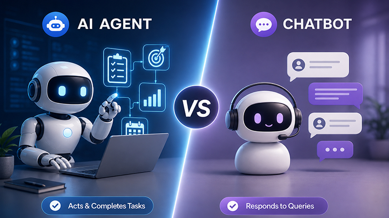 AI Agent vs Chatbot: What Is the Difference?